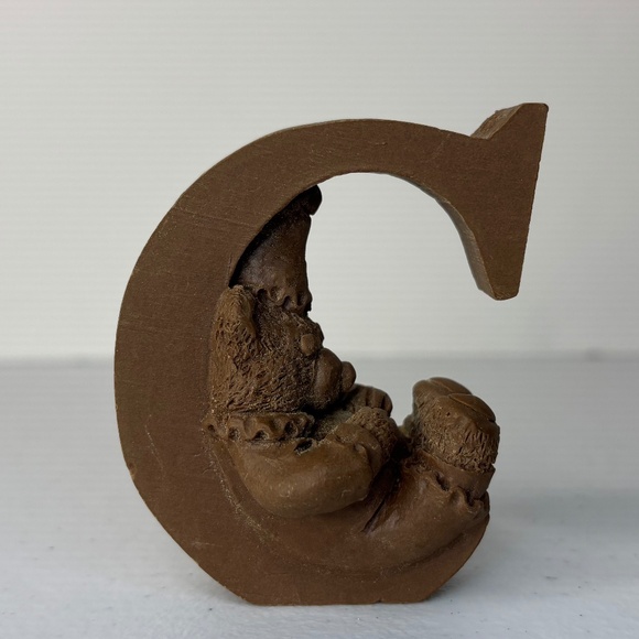 TNT Unfinished ABC Teddy Bear Figurine Set and Teddy Bear Ornament Four Pieces - Picture 9 of 16